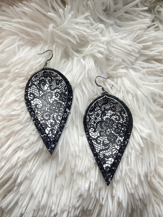 The Starlace Sparkle Layered Earrings