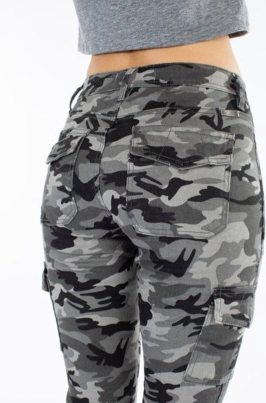 The Juniper KanCan Camo Cargo Pants