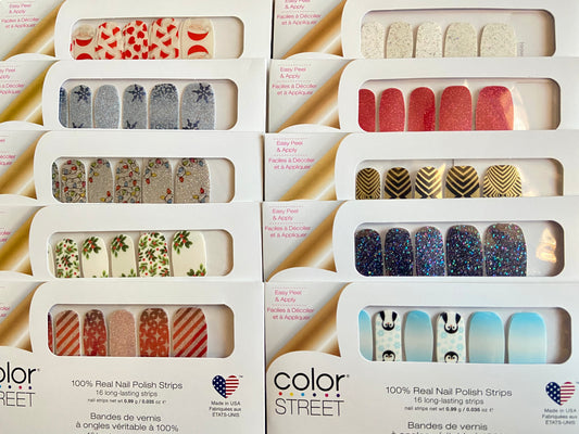 The Winter Hearth Holiday Nail Strips