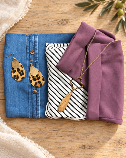 The Sparrow Style Surprise Box — Sparrow & Hearth rustic product photography