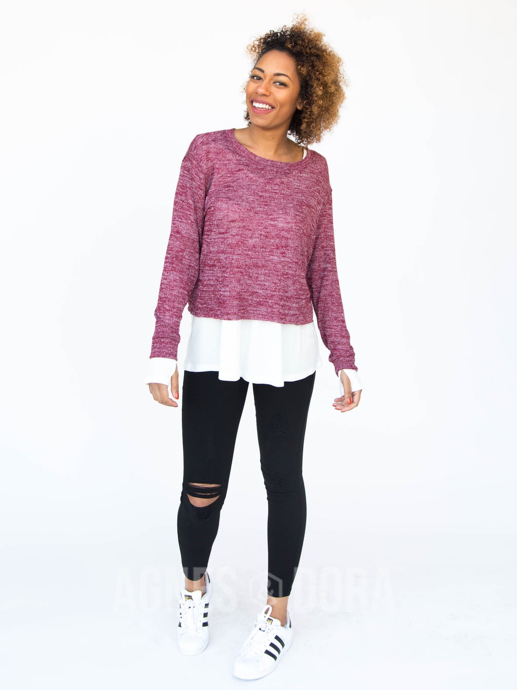 Hearthside Pullover Burgundy