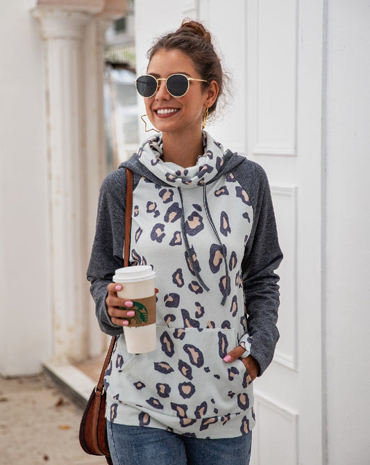 The Wildwood Leopard Raglan Hoodie