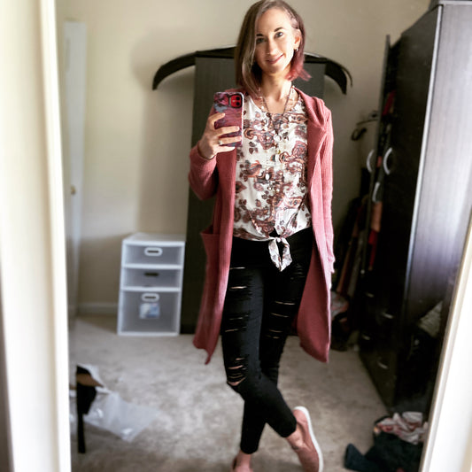 The Onyx Distressed Skinny Jeans