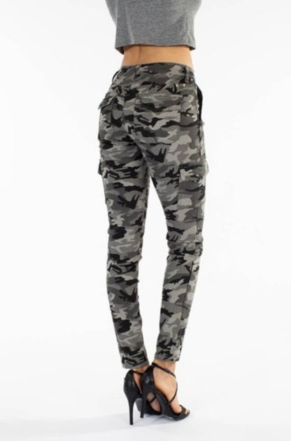 The Juniper KanCan Camo Cargo Pants