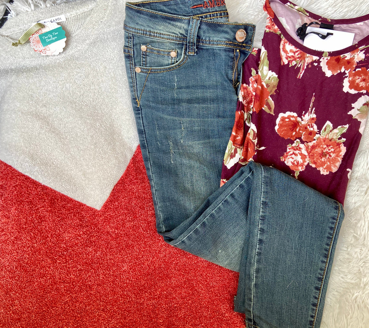 The Bluebell Lightly Distressed Medium-Wash Jeans