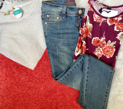 The Bluebell Lightly Distressed Medium-Wash Jeans