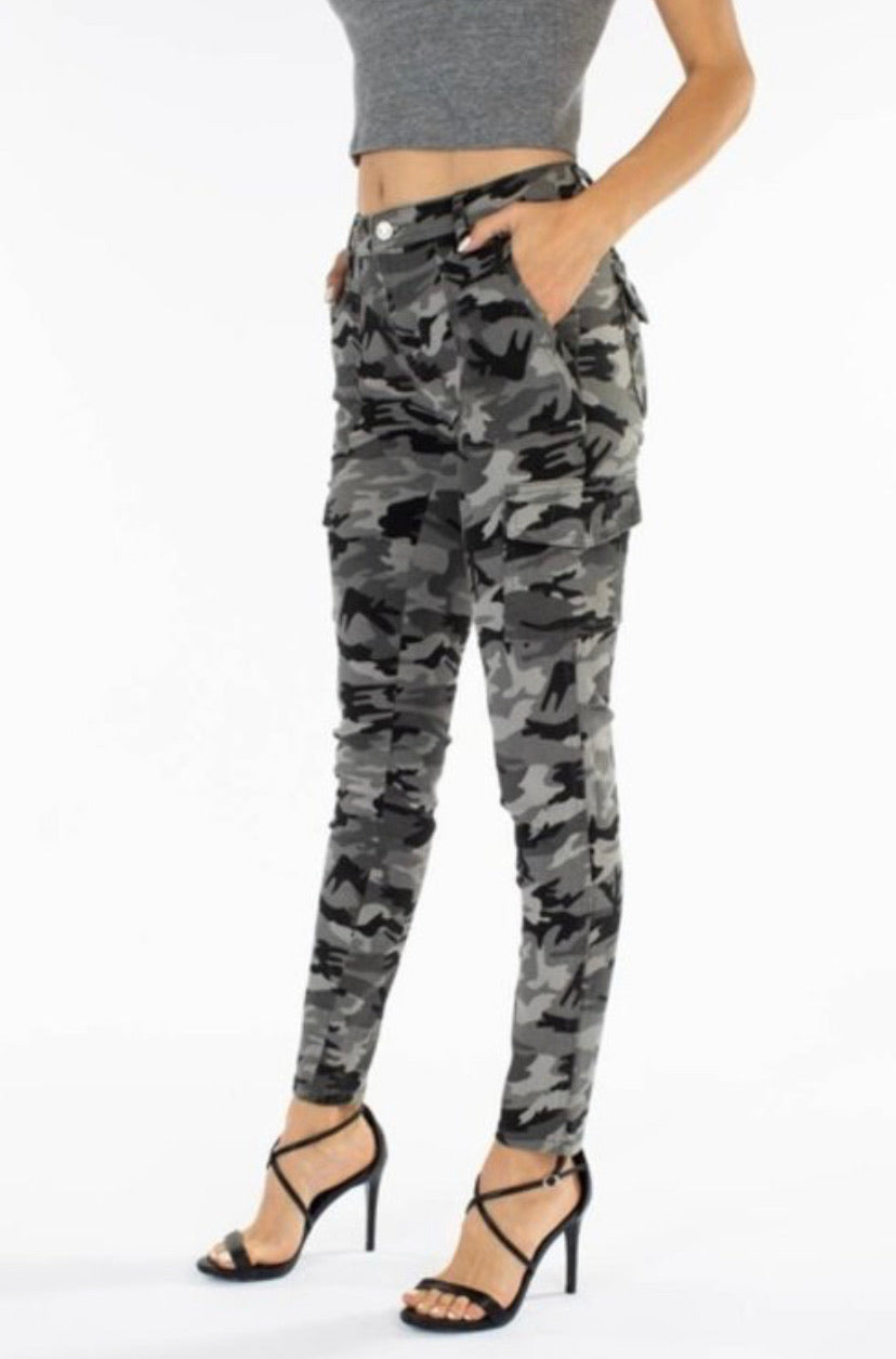 The Juniper KanCan Camo Cargo Pants