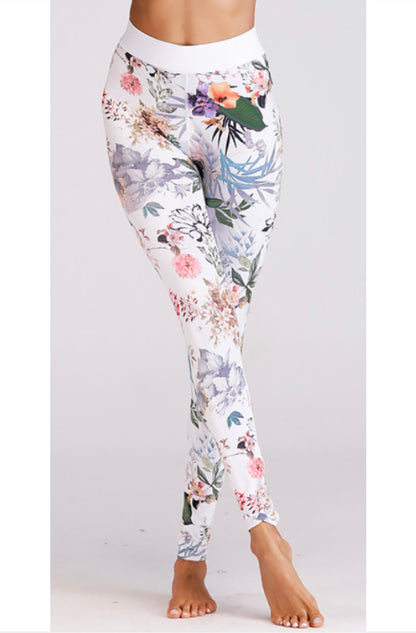 The Wildflower Bloom Athletic Leggings