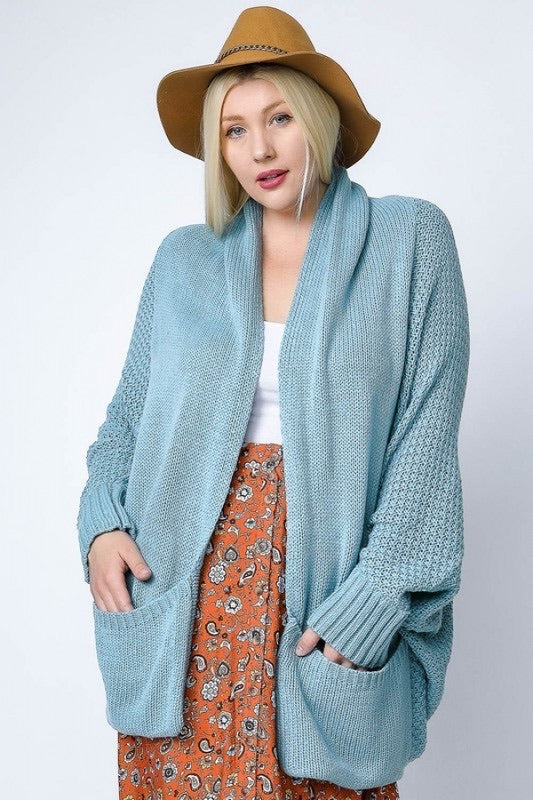 The Seaglass Dolman Knit Cardigan