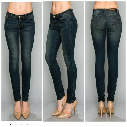 The Bluebell Lightly Distressed Medium-Wash Jeans