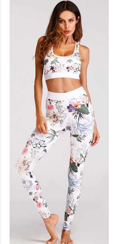 The Wildflower Bloom Athletic Sports Bra